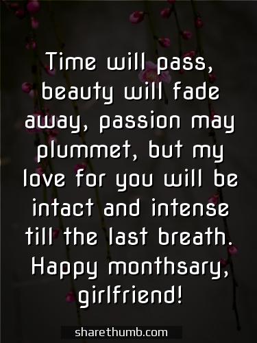 happy monthsary quotes for girlfriend